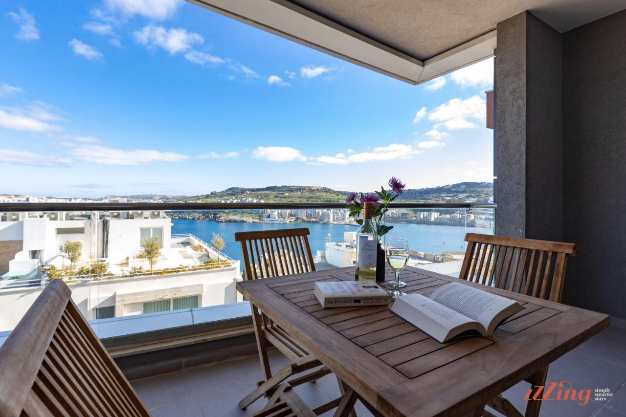 A Stunning Apartment With Spectacular Sea Views เซนต์พอลส์เบย์ ภายนอก รูปภาพ