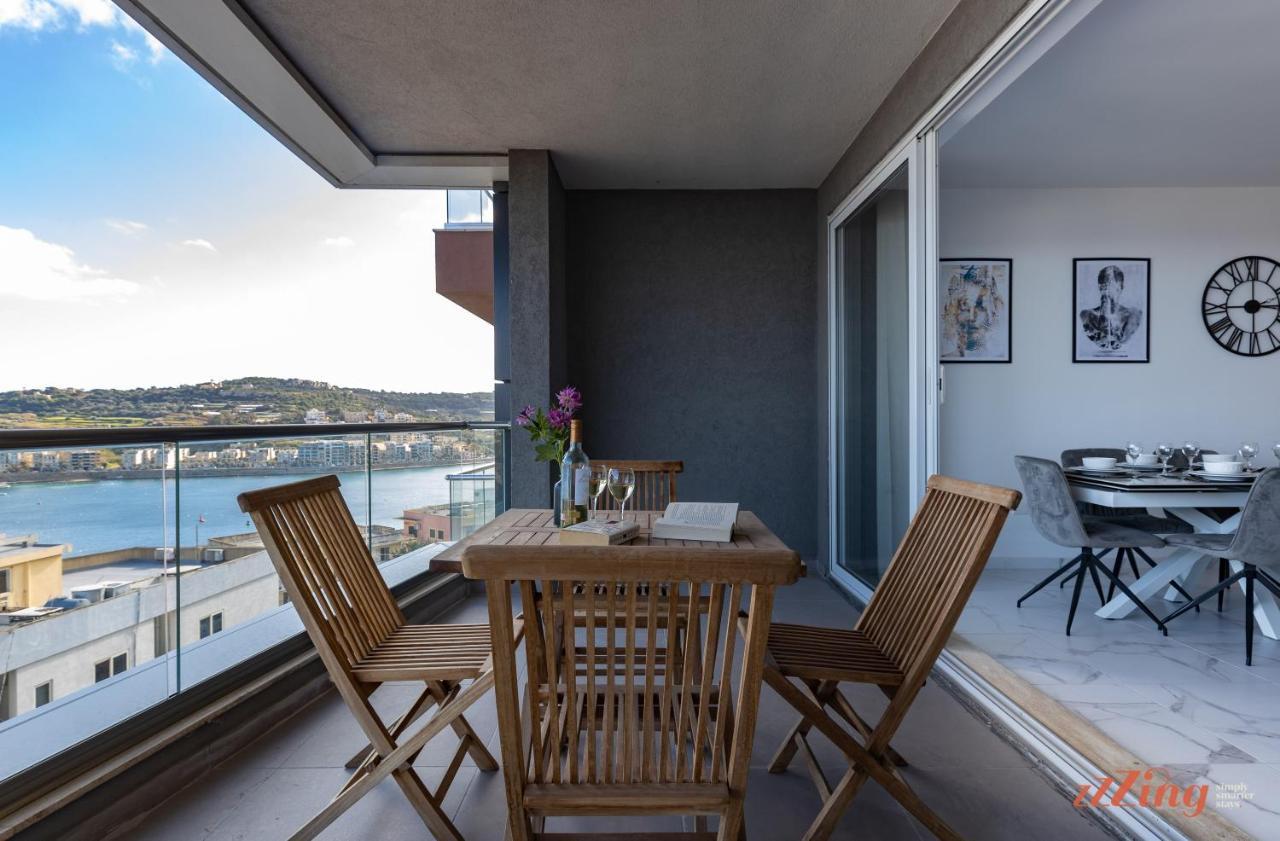 A Stunning Apartment With Spectacular Sea Views เซนต์พอลส์เบย์ ภายนอก รูปภาพ